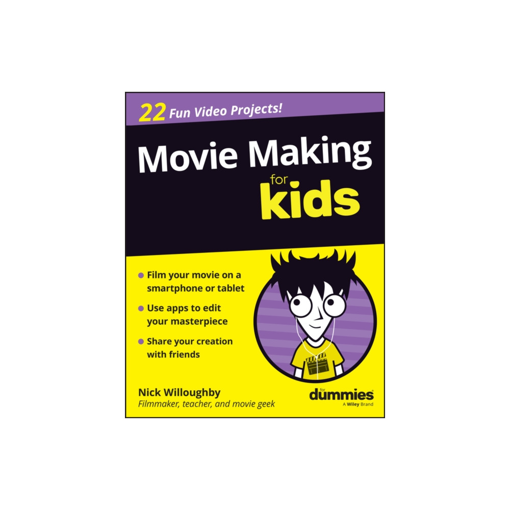 Produktbild för Movie Making For Kids For Dummies (häftad, eng)