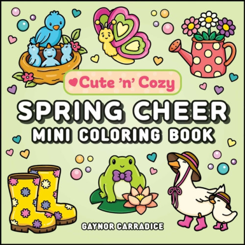 Adams Media Corporation Spring Cheer Mini Coloring Book (häftad, eng)