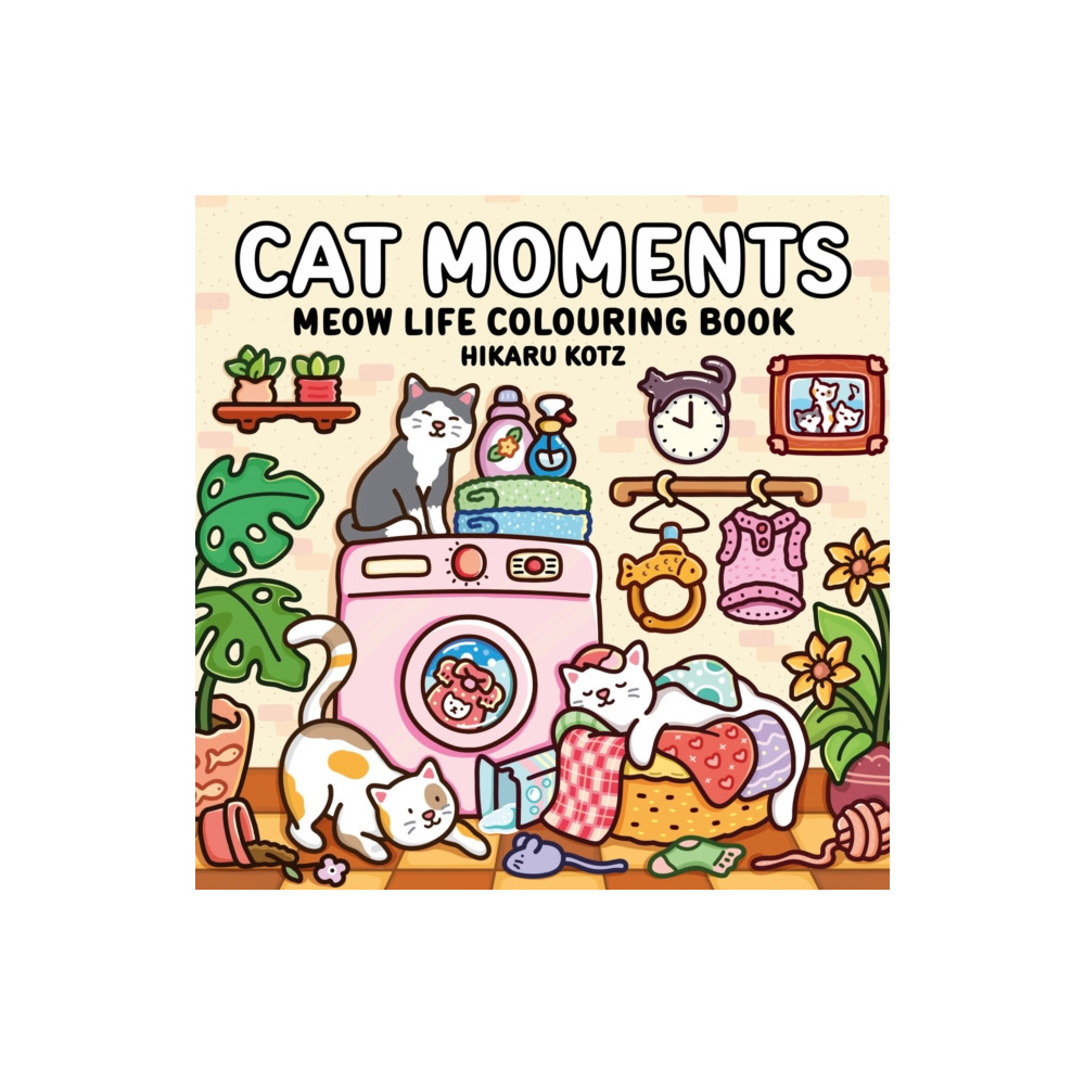 Produktbild för Cat Moments: Meow Life Colouring Book for All Ages (häftad, eng)