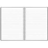 Produktbild för Kalender Study Twist A5 svart 26/27
