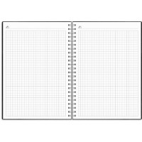 Produktbild för Kalender Study Twist A5 svart 26/27