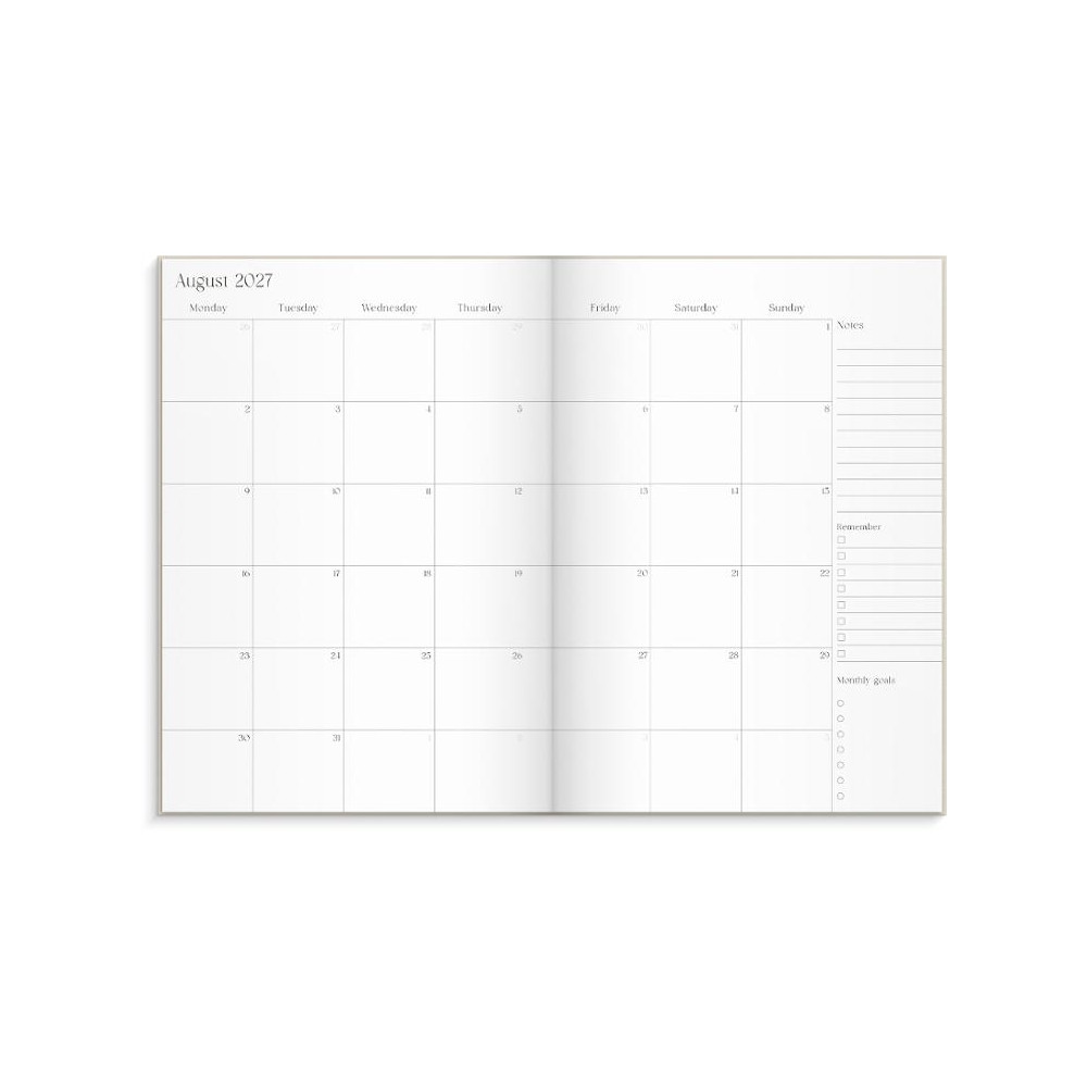 Produktbild för Student Planner beige 26/27