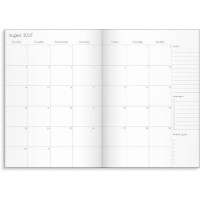 Produktbild för Student Planner beige 26/27
