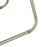 Produktbild för Fällstol 8 pcs Sand 48 x 43,5 x 81 cm Konstläder