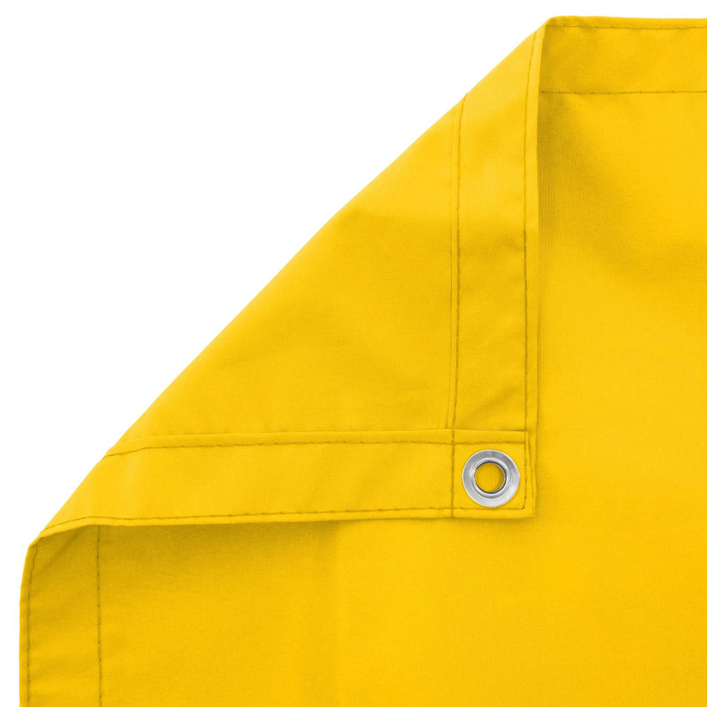 Produktbild för Balkong Skärm Gul 110 x 700 cm Oxford Tyg