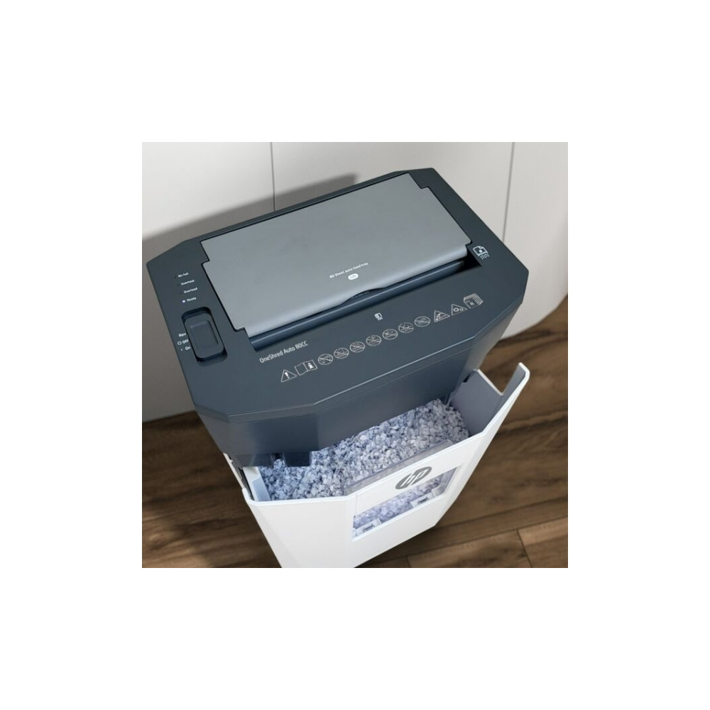 Produktbild för HP OneShred Auto 80CC, Tvärsgående skärning, 22 cm, 4.3 x 12...