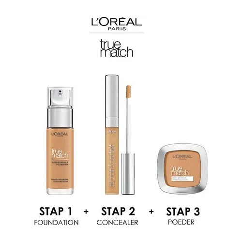 L'Oreal L’Oréal Paris True Matcoolh Founeutraldationeutral 4.warm Go...