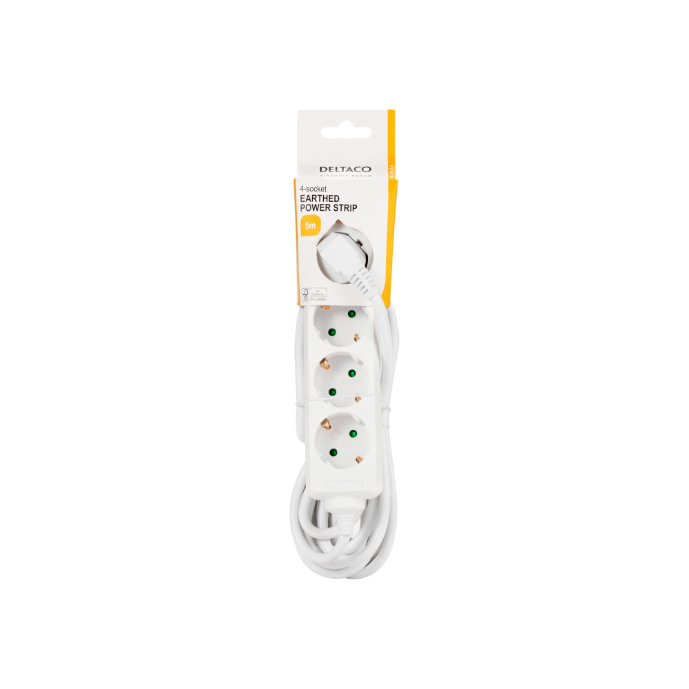 Produktbild för DELTACO GT-0402 - effektband - 3680 Watt