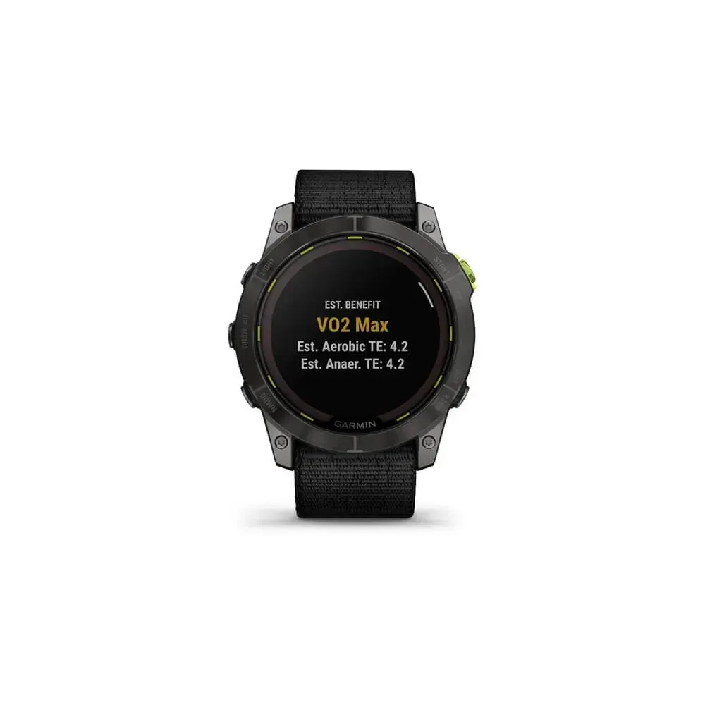 Produktbild för Garmin Enduro 2 Ja sportklocka med rem - svart - 32 GB