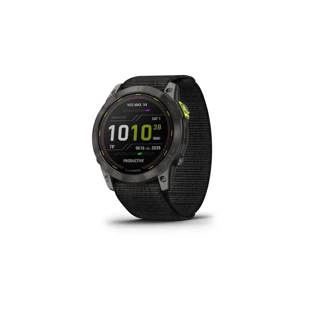Produktbild för Garmin Enduro 2 Ja sportklocka med rem - svart - 32 GB