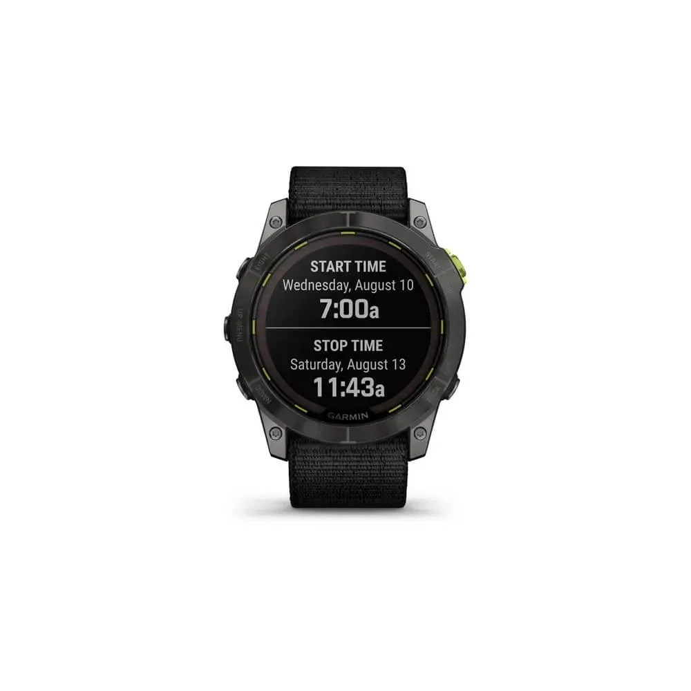 Produktbild för Garmin Enduro 2 Ja sportklocka med rem - svart - 32 GB