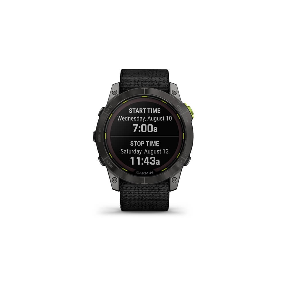 Produktbild för Garmin Enduro 2 Ja sportklocka med rem - svart - 32 GB