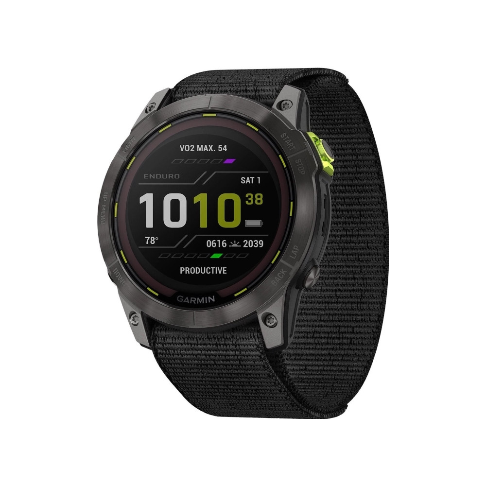 Produktbild för Garmin Enduro 2 Ja sportklocka med rem - svart - 32 GB