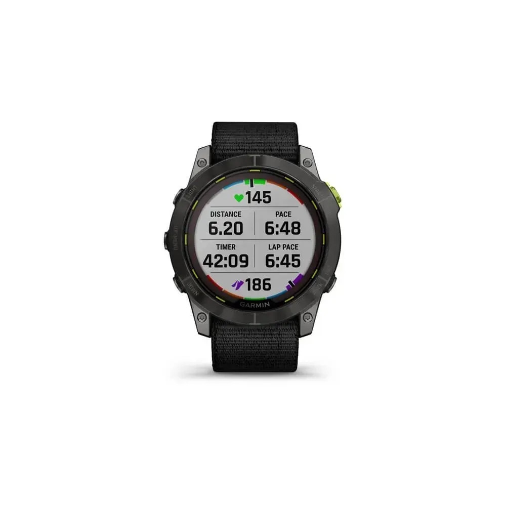 Produktbild för Garmin Enduro 2 Ja sportklocka med rem - svart - 32 GB