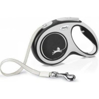 Produktbild för Flexi New COMFORT, Hund, Fleksibel hundesnor, Sort, Grå, Tap...