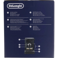 Produktbild för De'Longhi Stilosa EC235.BK - kaffemaskin med mjölkskummare - 15 bar - svart