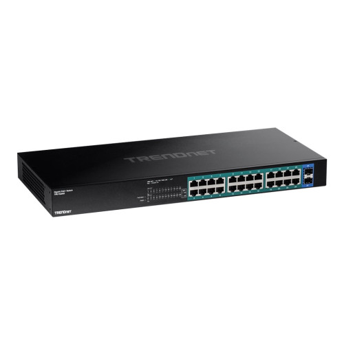 TRENDnet TRENDnet TPE TG262 - switch - 26 portar - rackmonterbar - TAA-kompatibel