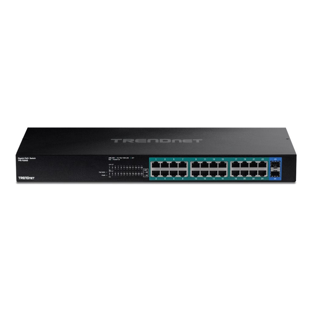 Produktbild för TRENDnet TPE TG262 - switch - 26 portar - rackmonterbar - TAA-kompatibel
