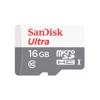 Produktbild för SanDisk Ultra - flash-minneskort - 16 GB - microSDHC UHS-I