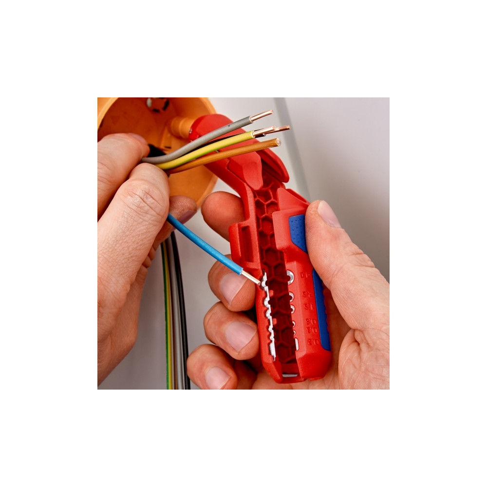 Produktbild för KNIPEX ErgoStrip avskrapningsverktyg - for left-handers