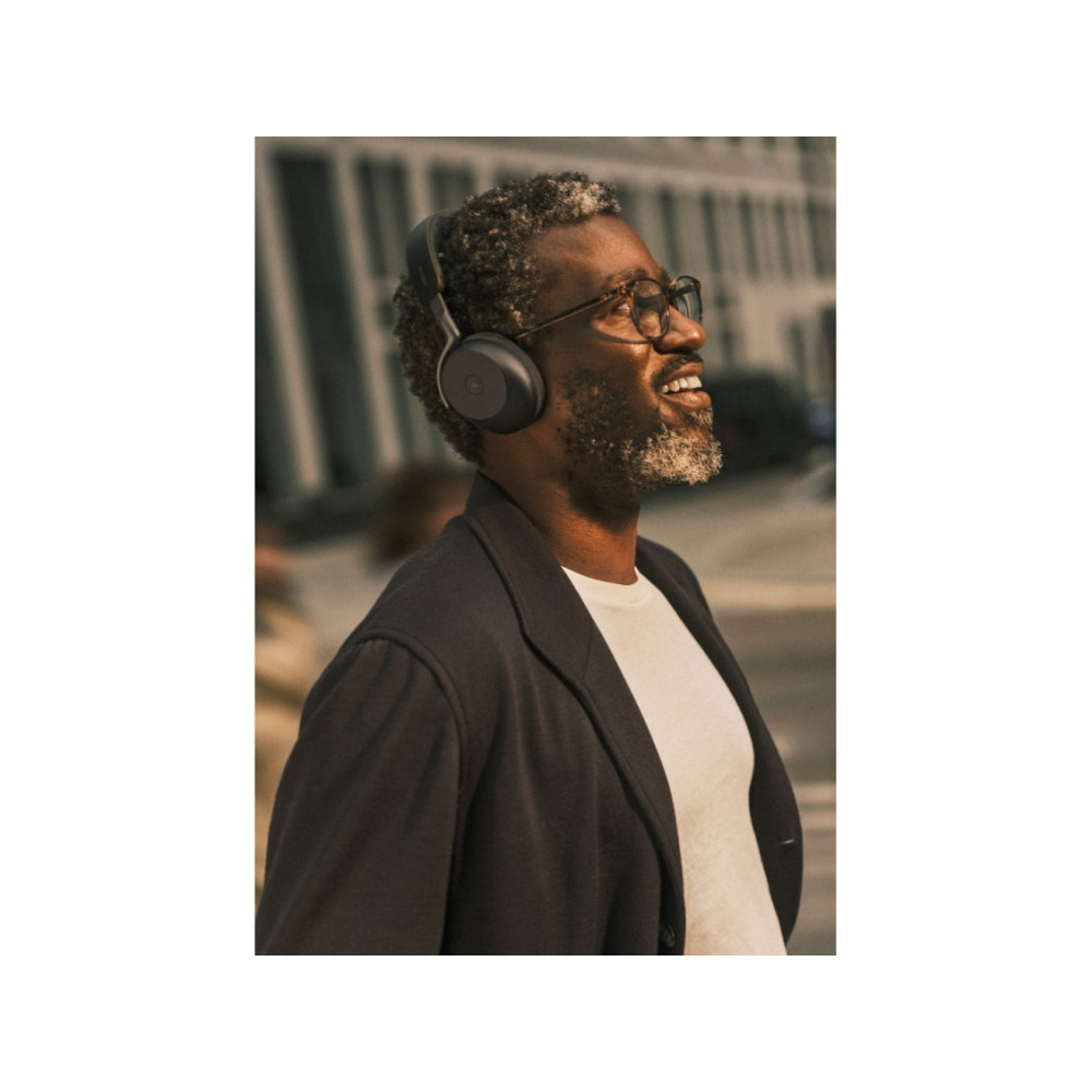Produktbild för Jabra Evolve3 75 MS - headset - USB-C via Bluetooth-adapter