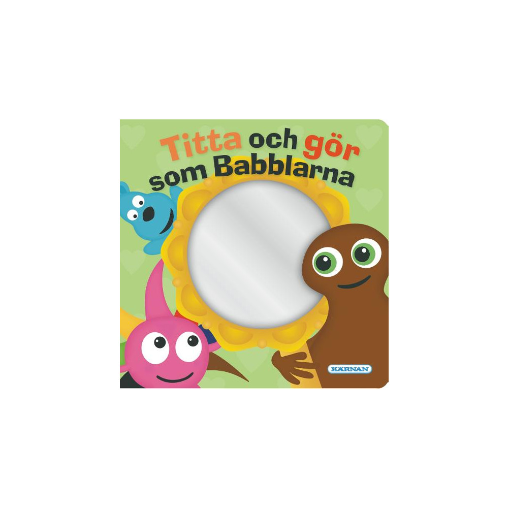 Produktbild för Bok Pekbok BABBLARNA SPEGELBOK