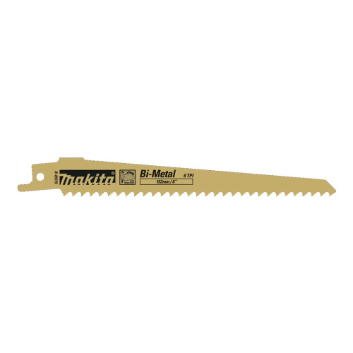 Makita Makita blad till tigersåg - för trä, aluminum, trä med spikar, mjuka träslag, lövträ, polyvinylklorid (PVC), hard plastics - 5 delar