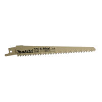 Produktbild för Makita blad till tigersåg - för trä, aluminum, trä med spikar, mjuka träslag, lövträ, polyvinylklorid (PVC), hard plastics - 5 delar
