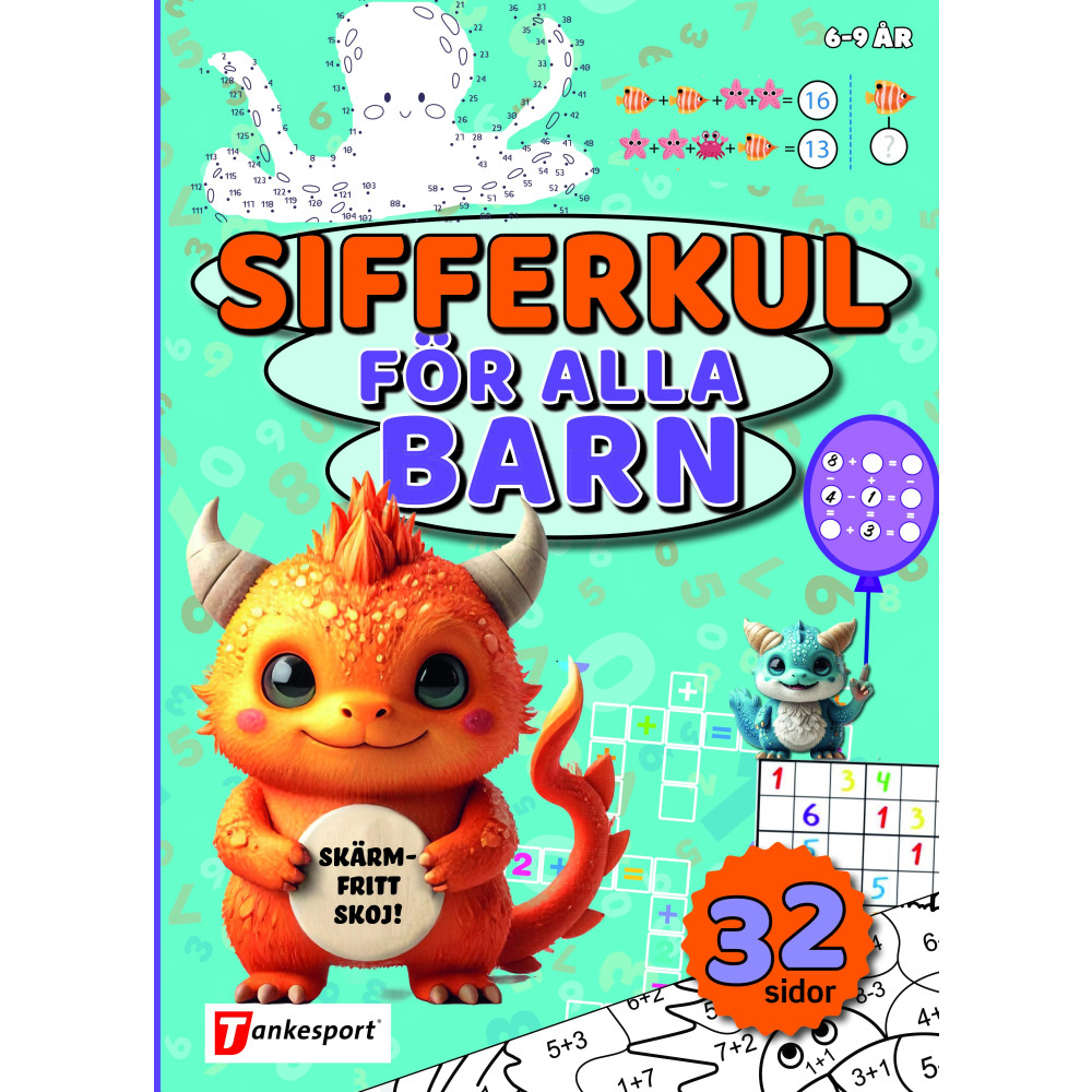 Produktbild för Sifferkul för alla barn (häftad)
