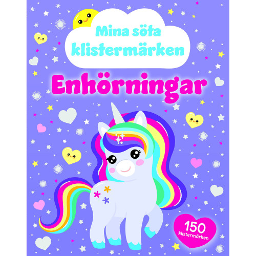 Tukan Förlag Mina söta klistermärken: Enhörningar