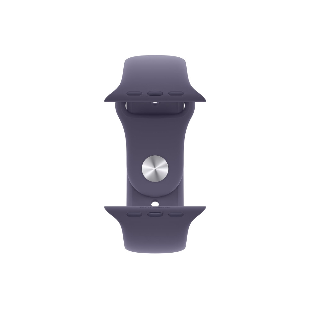 Produktbild för Apple Watch Series 11 (GPS + Cellular) - silveraluminium - smart klocka med sportband - lila dimma - 64 GB