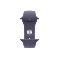 Produktbild för Apple Watch Series 11 (GPS + Cellular) - silveraluminium - smart klocka med sportband - lila dimma - 64 GB