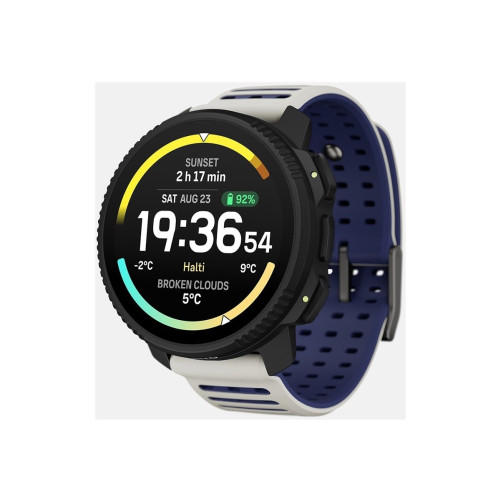 Suunto Suunto Vertical 2 - svart glasfiberförstärkt polyamid - sportklocka med rem - artisk grå och mörkblå - 32 GB - arctic grey