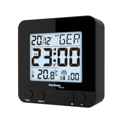 Technoline Technoline WT 235, Digital väckarklocka, Svart, AAA Micro (L...