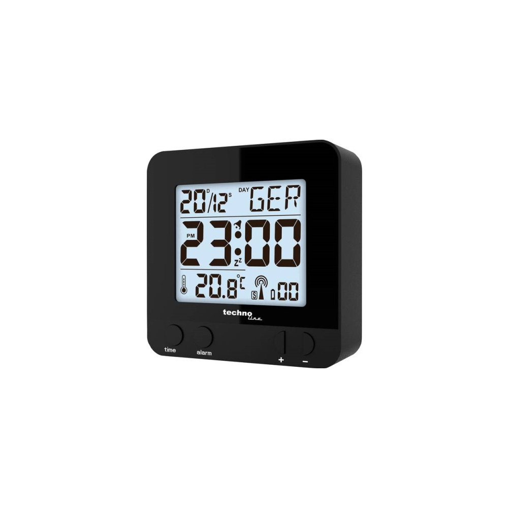 Produktbild för Technoline WT 235, Digital väckarklocka, Svart, AAA Micro (L...