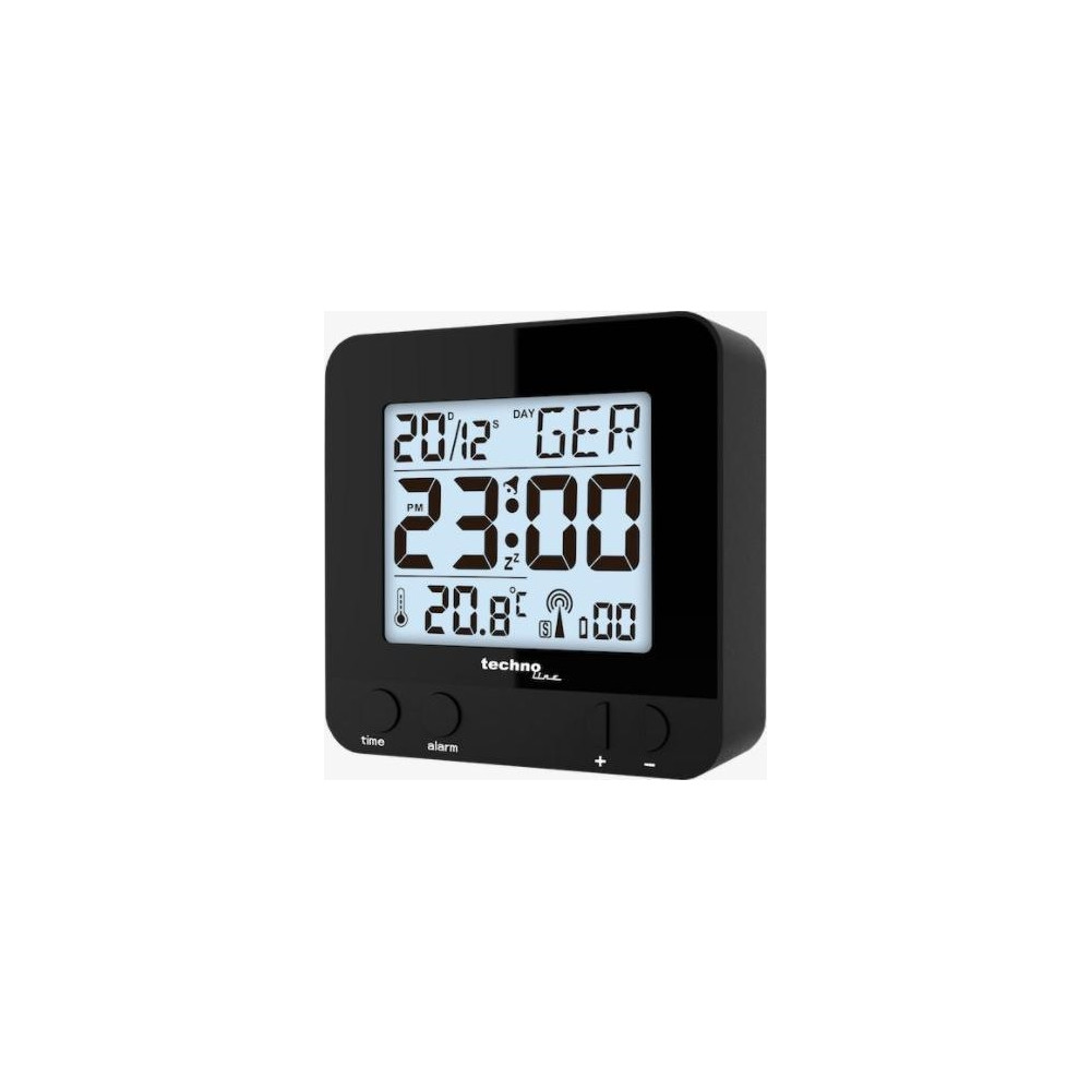 Produktbild för Technoline WT 235, Digital väckarklocka, Svart, AAA Micro (L...