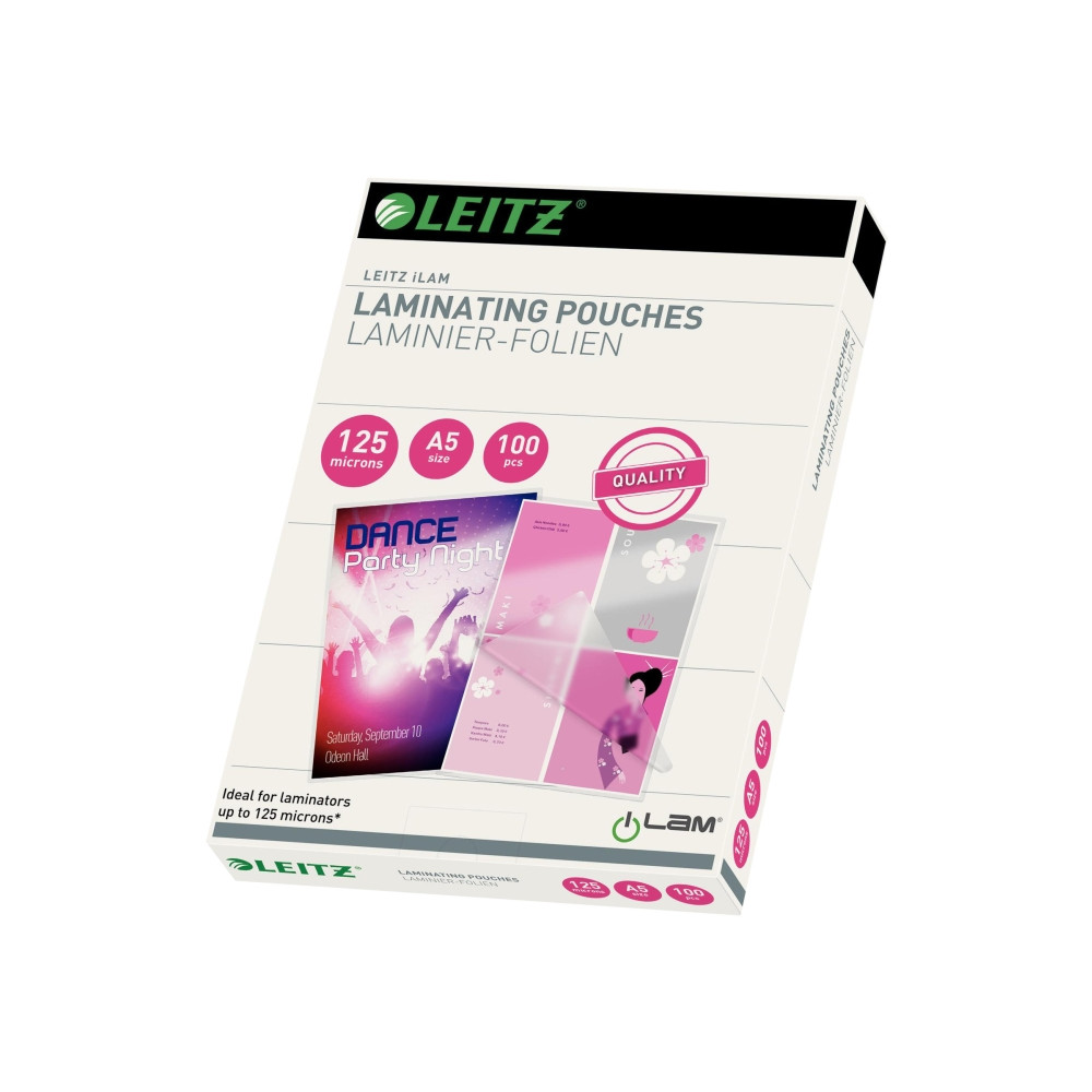 Produktbild för Leitz - 100 - A5 - lamineringsfickor