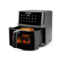 Produktbild för NutriBullet CrispLite Vision, Varmluftsfritös, 8 l, 80 ° C,...