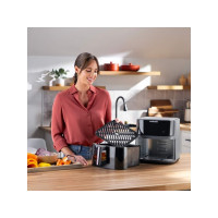 Produktbild för NutriBullet CrispLite Vision, Varmluftsfritös, 8 l, 80 ° C,...