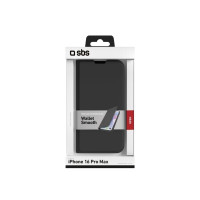 Produktbild för SBS TEWALIP1667PK, Plånbok, Apple, iPhone 16 Pro Max, 17,5 c...