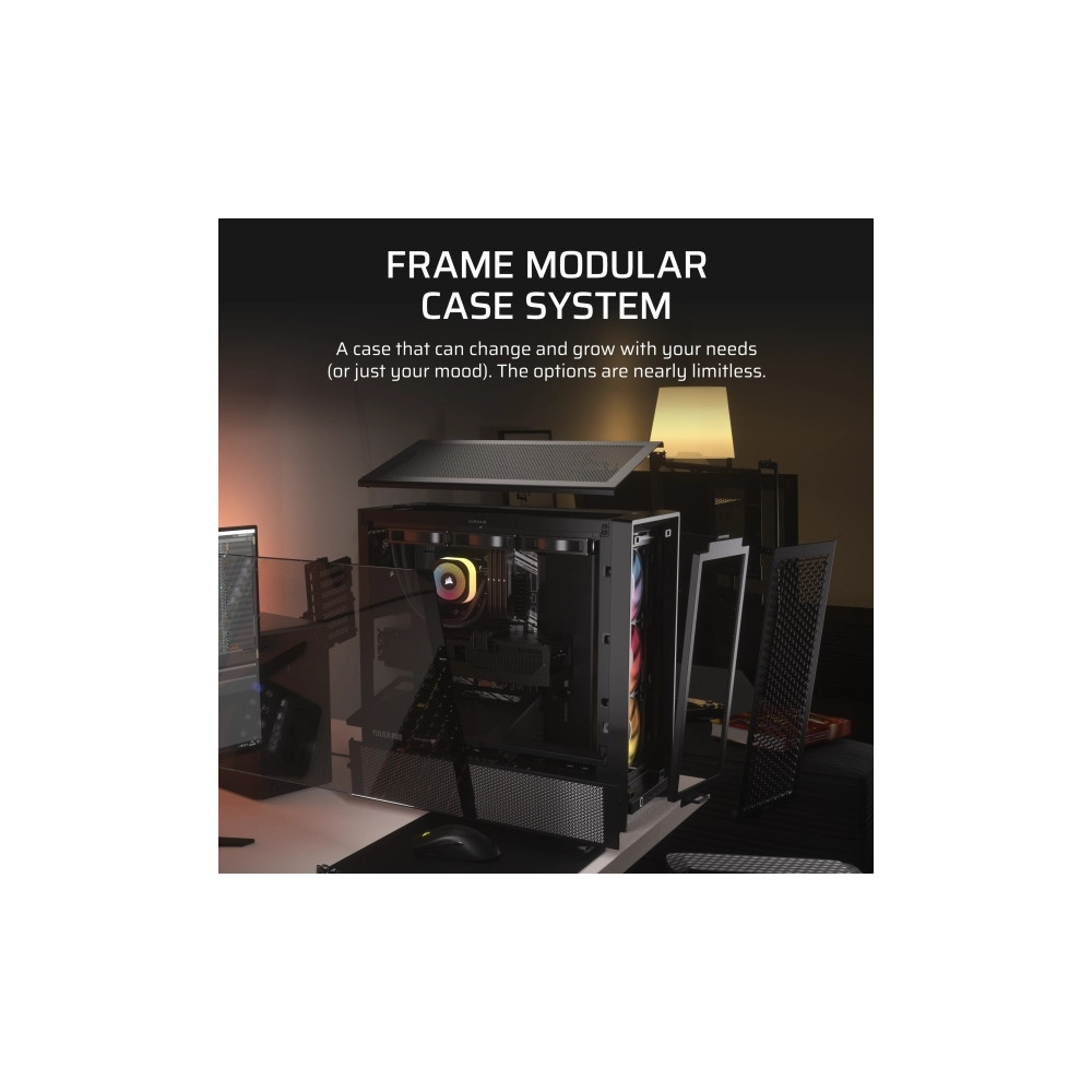Produktbild för CORSAIR FRAME 4000D RS ARGB - midi-torn - utökad ATX