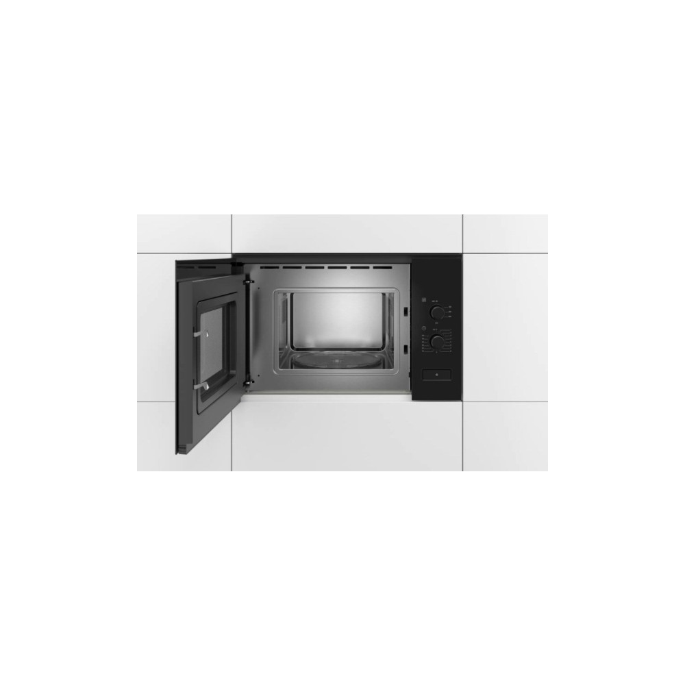 Produktbild för Bosch Serie | 4 BFL520MB0 - mikrovågsugn - inbyggd - svart