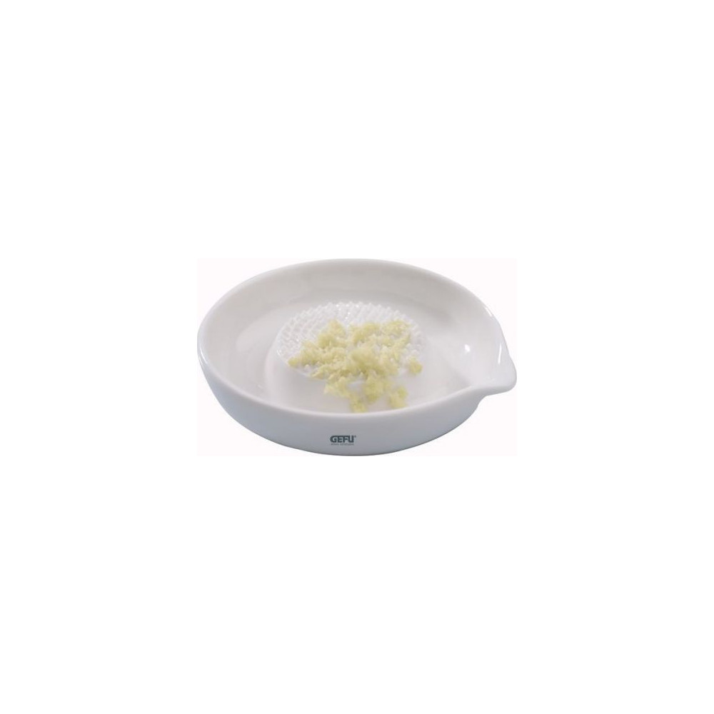 Produktbild för GEFU PURO, Runt rivjärn, Vit, Keramiska, 97 mm, 105 mm, 20 m...
