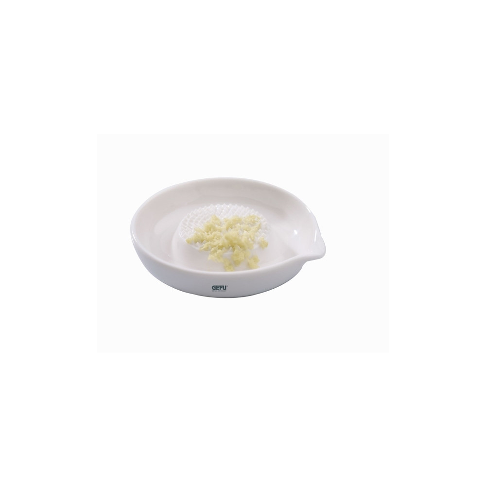 Produktbild för GEFU PURO, Runt rivjärn, Vit, Keramiska, 97 mm, 105 mm, 20 m...