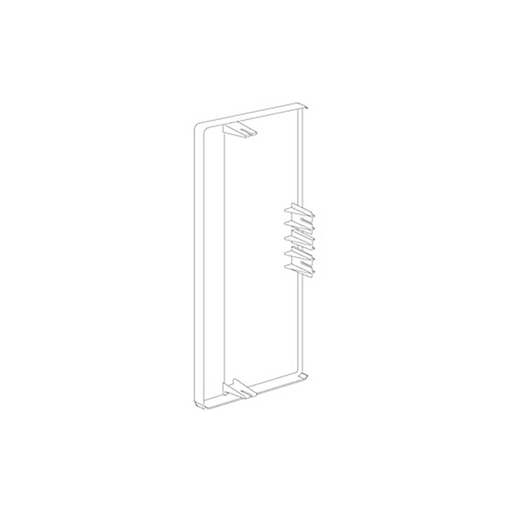 Produktbild för SCHNEIDER ELECTRIC ändstycke TEK-ES 161-3 HxB: 72x161 mm vit...