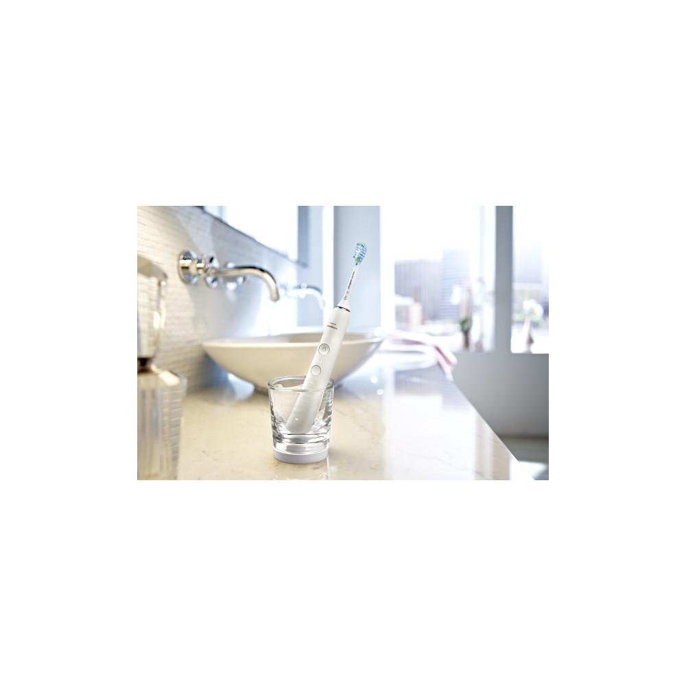 Produktbild för Philips Sonicare DiamondClean Smart 9400 HX9917 - tandborste - vit