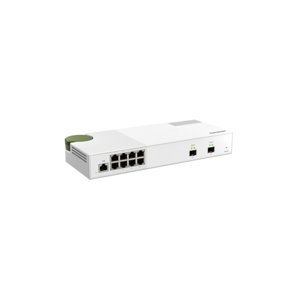 Produktbild för QNAP QSW-M2108-2S - switch - 10 portar - Administrerad