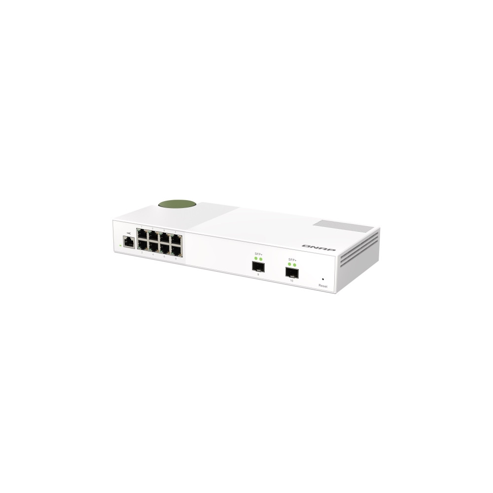 Produktbild för QNAP QSW-M2108-2S - switch - 10 portar - Administrerad