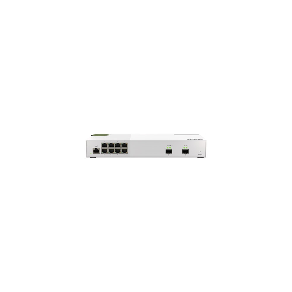 Produktbild för QNAP QSW-M2108-2S - switch - 10 portar - Administrerad