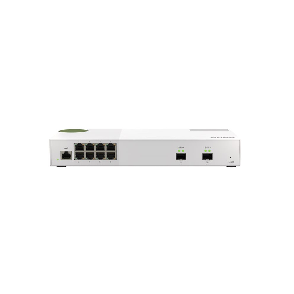 Produktbild för QNAP QSW-M2108-2S - switch - 10 portar - Administrerad